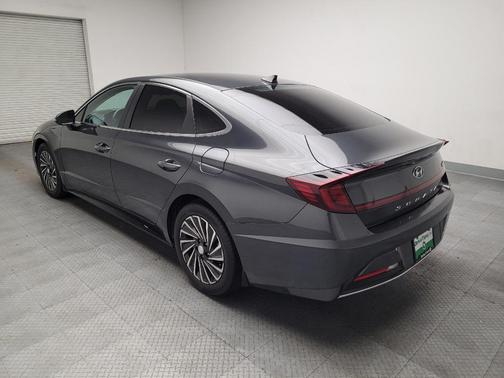 Portofino Gray 2021 Hyundai SONATA Hybrid SE