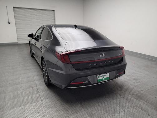 Portofino Gray 2021 Hyundai SONATA Hybrid SE