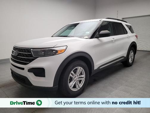 Oxford White 2021 Ford Explorer XLT
