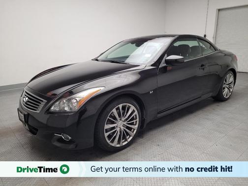 Black 2014 INFINITI Q60 Base