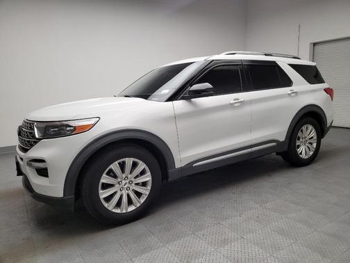 Oxford White 2020 Ford Explorer Limited
