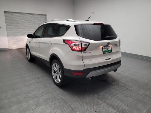 White Platinum Metallic Tri-Coat 2017 Ford Escape Titanium