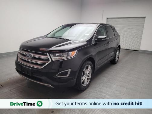 Ruby Red Metallic Tinted Clearcoat 2017 Ford Edge Titanium