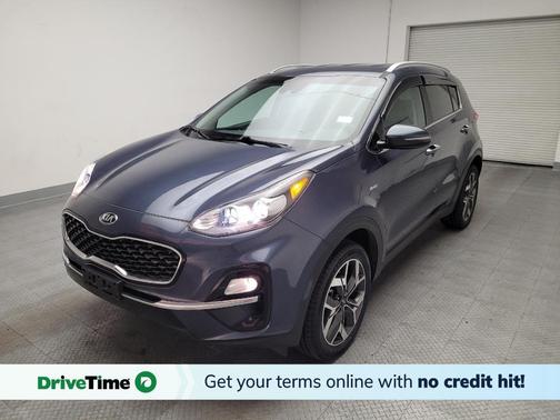 Pacific Blue 2021 Kia Sportage EX