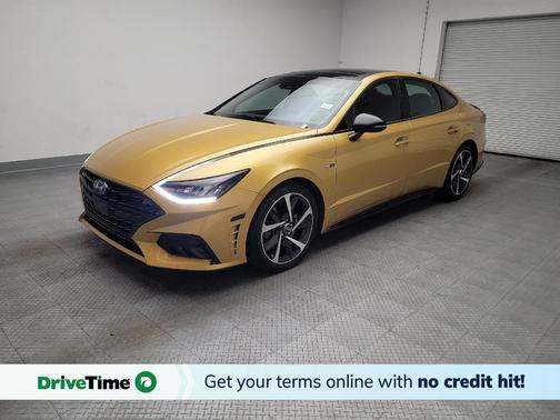 Glowing Yellow 2021 Hyundai SONATA N Line