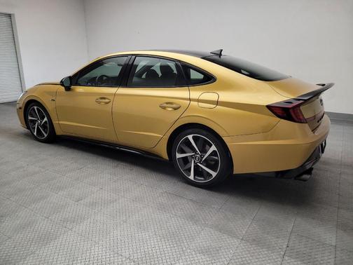 Glowing Yellow 2021 Hyundai SONATA N Line