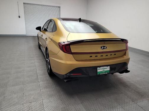 Glowing Yellow 2021 Hyundai SONATA N Line