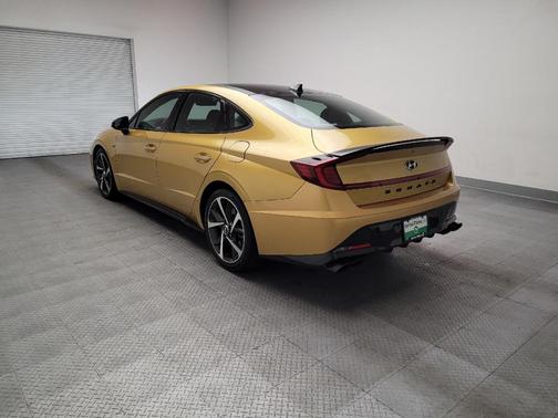 Glowing Yellow 2021 Hyundai SONATA N Line