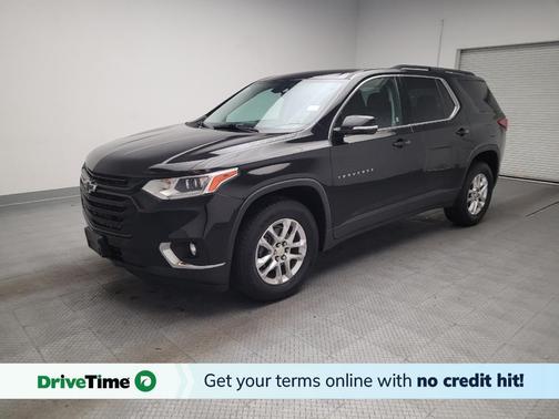 Mosaic Black Metallic 2019 Chevrolet Traverse LT Cloth