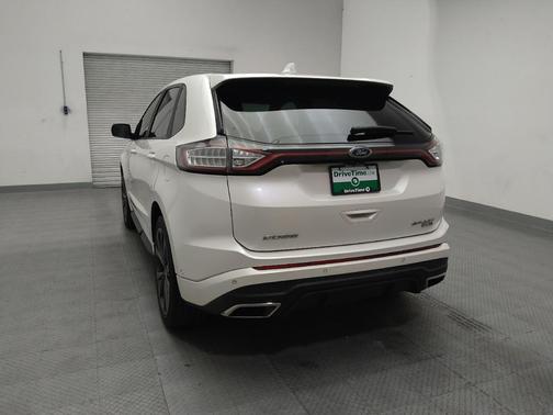 White Platinum Metallic Tri-Coat 2015 Ford Edge Sport