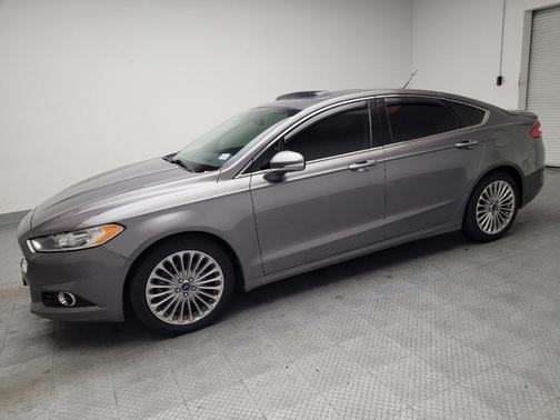 Gray 2014 Ford Fusion Titanium