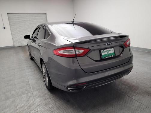 Gray 2014 Ford Fusion Titanium