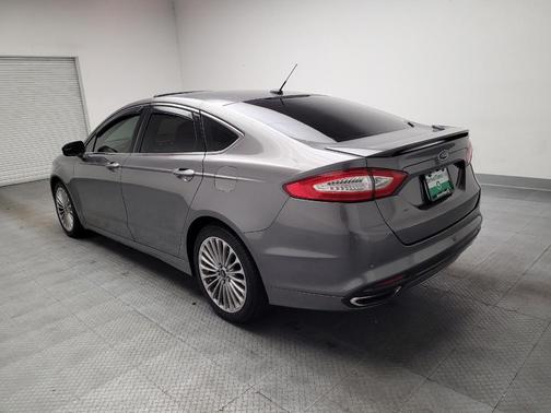 Gray 2014 Ford Fusion Titanium