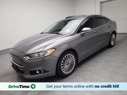 Gray 2014 Ford Fusion Titanium