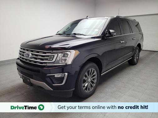 Antimatter Blue Metallic 2021 Ford Expedition Max Limited