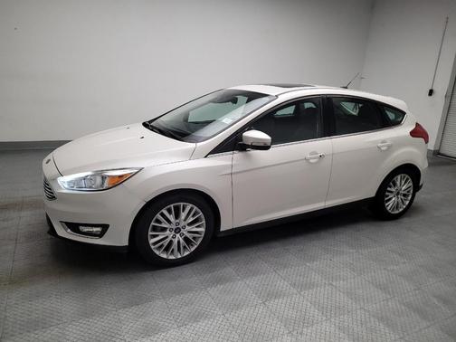 White 2018 Ford Focus Titanium
