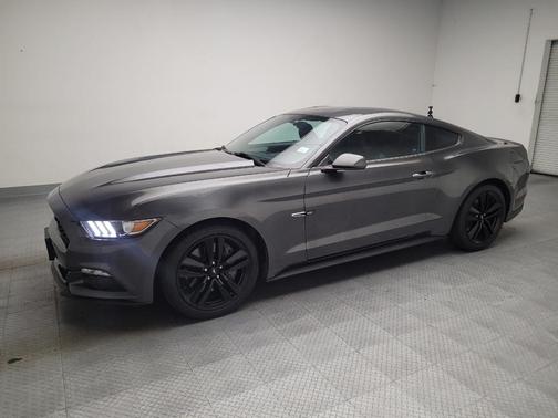 Gray 2015 Ford Mustang EcoBoost Premium