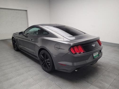 Gray 2015 Ford Mustang EcoBoost Premium