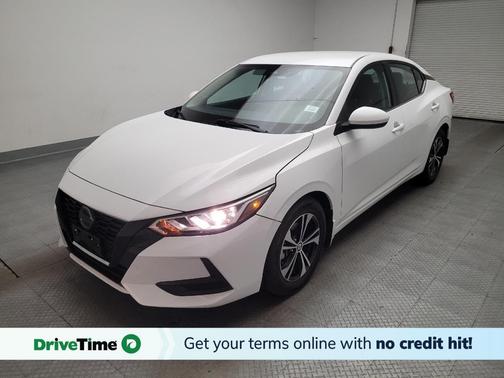 White 2023 Nissan Sentra SV
