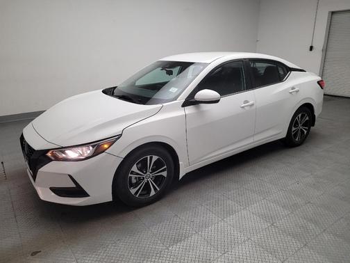 White 2023 Nissan Sentra SV