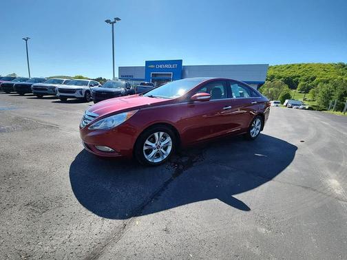 Sparkling Ruby Mica 2013 Hyundai SONATA Limited