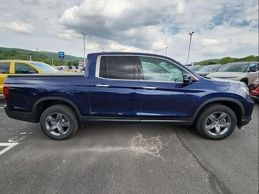 Obsidian Blue Pearl 2022 Honda Ridgeline RTL-E