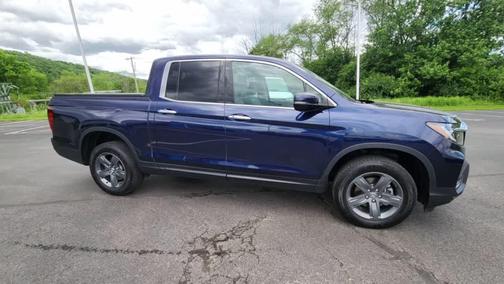 Obsidian Blue Pearl 2022 Honda Ridgeline RTL-E