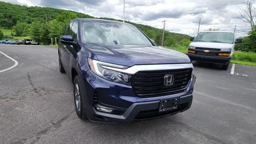 Obsidian Blue Pearl 2022 Honda Ridgeline RTL-E