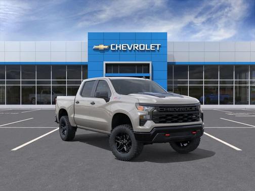 White Sands 2026 Chevrolet Silverado 1500 Custom Trail Boss