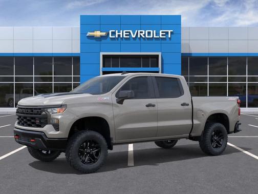 White Sands 2026 Chevrolet Silverado 1500 Custom Trail Boss