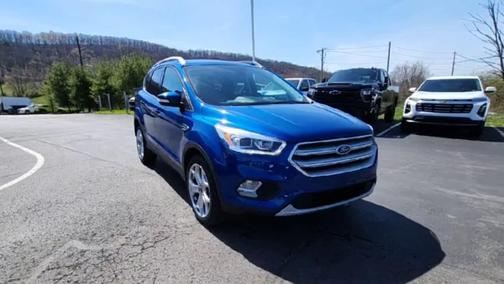 LIGHTNING BLUE METALLIC 2019 Ford Escape Titanium