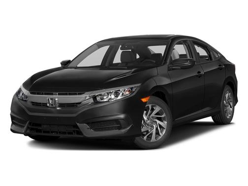 Crystal Black Pearl 2016 Honda Civic EX