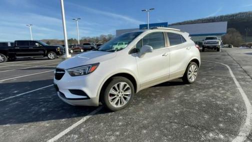 White Frost Tricoat 2017 Buick Encore Preferred