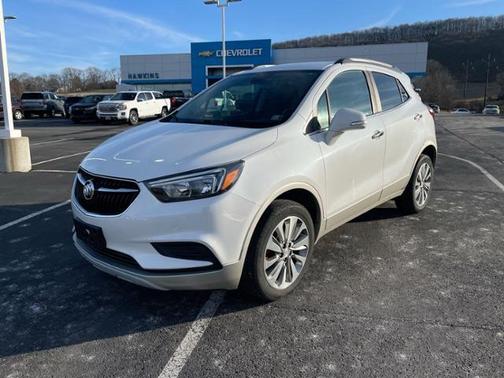 White Frost Tricoat 2017 Buick Encore Preferred