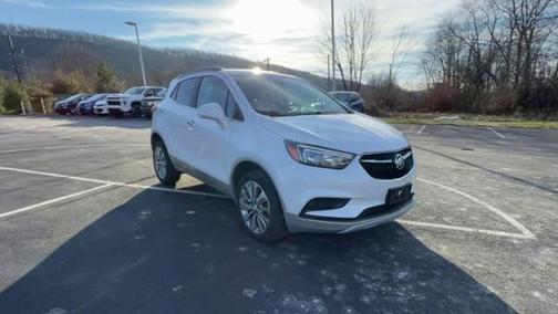 White Frost Tricoat 2017 Buick Encore Preferred