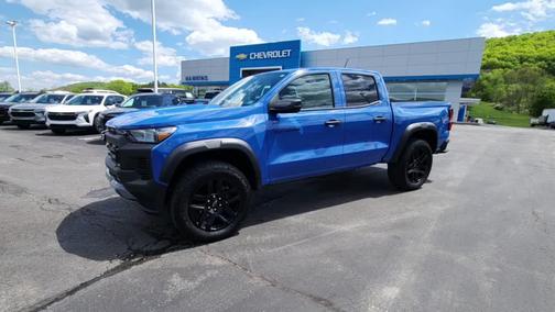 Reef Blue Metallic 2025 Chevrolet Colorado Trail Boss