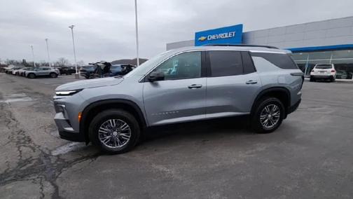 Sterling Gray Metallic 2026 Chevrolet Traverse LT
