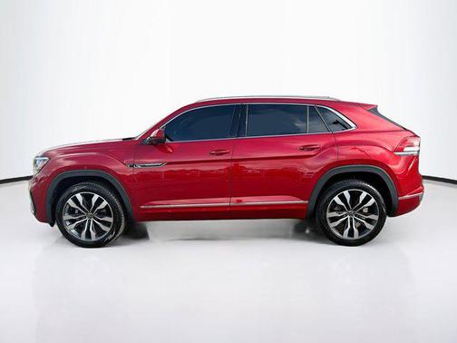 Aurora Red Metallic 2023 Volkswagen Atlas Cross Sport 3.6L V6 SEL Premium R-Line