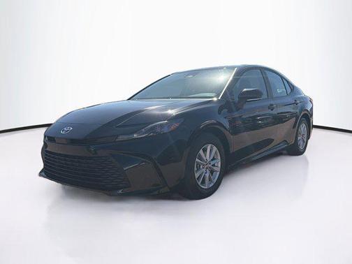 Midnight Black Metallic 2025 Toyota Camry LE