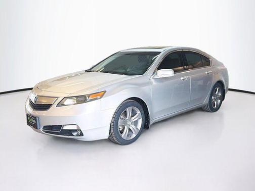 Forged Silver Metallic 2012 Acura TL Technology