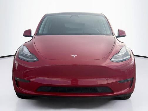 Red Multi-Coat 2022 Tesla Model Y Long Range Dual Motor All-Wheel Drive