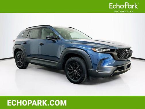 Ingot Blue Metallic 2025 Mazda CX-50 Hybrid Premium Package