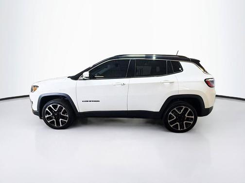 White Clearcoat 2021 Jeep Compass Limited