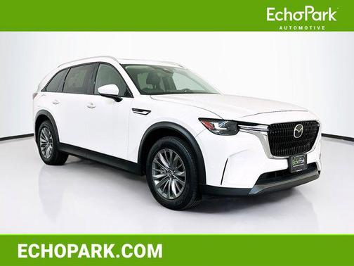 Rhodium White Premium 2024 Mazda CX-90 PHEV Preferred