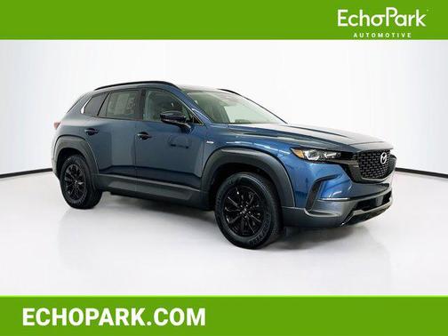 Ingot Blue Metallic 2025 Mazda CX-50 Hybrid Premium Package