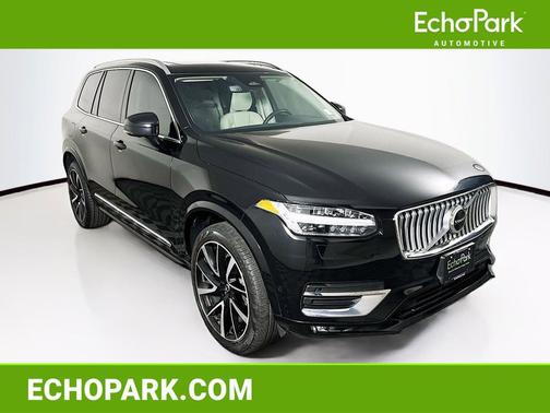 Onyx Black Metallic 2024 Volvo XC90 B6 Plus Bright Theme 6-Seater