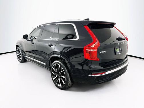 Onyx Black Metallic 2024 Volvo XC90 B6 Plus Bright Theme 6-Seater