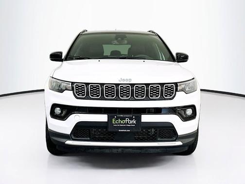 Bright White Clearcoat 2025 Jeep Compass Limited