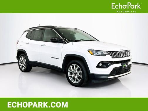 Bright White Clearcoat 2025 Jeep Compass Limited