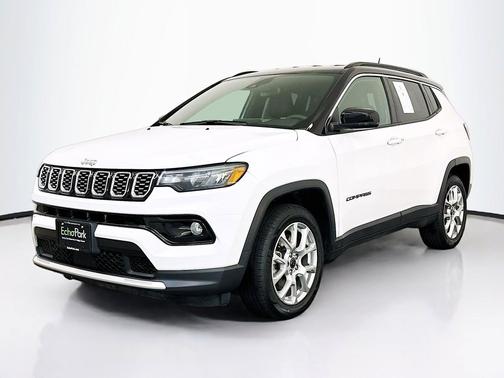 Bright White Clearcoat 2025 Jeep Compass Limited